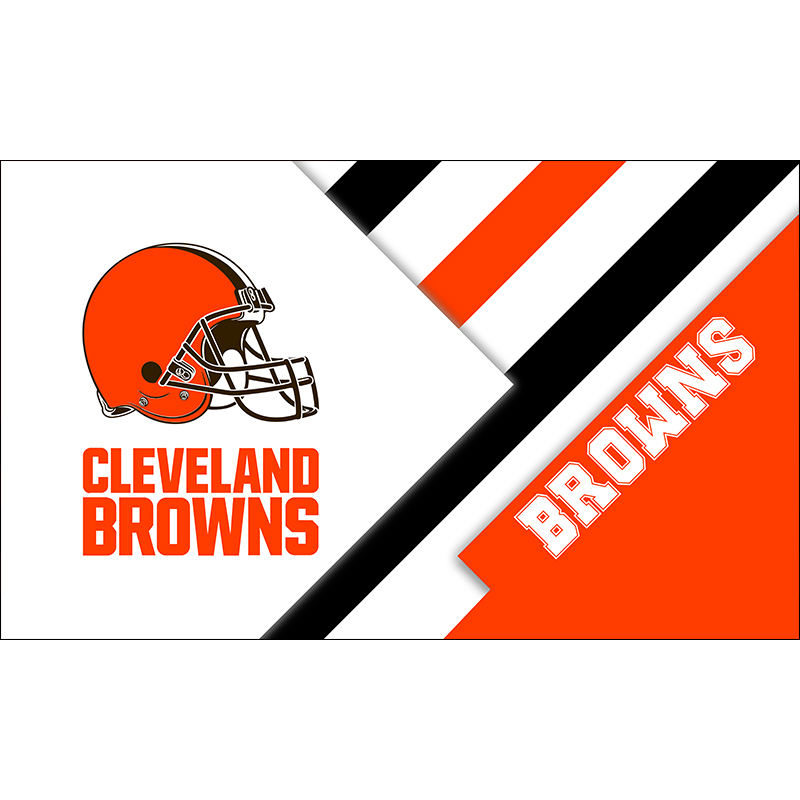 Cleveland Browns Stars and Stripes 3x5 Flag 