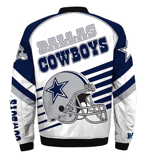 18% OFF Newest NFL Bomber Jacket Men's Dallas Cowboys Jacket Sale – 4 Fan  Shop