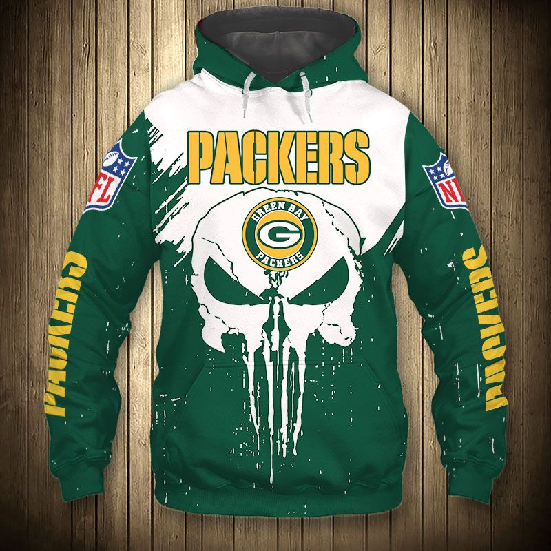 20% OFF Green Bay Packers Hoodies Mens 4 Times Super Bowl