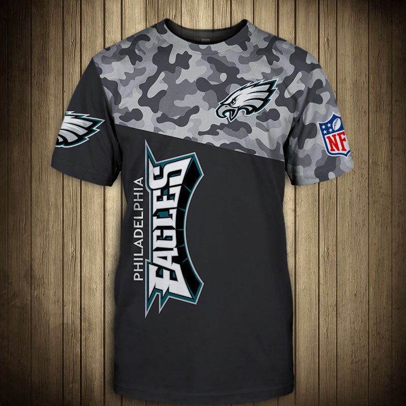 15% OFF Men's Philadelphia Eagles Camo T-shirt - Plus Size Available –  Footballfan365