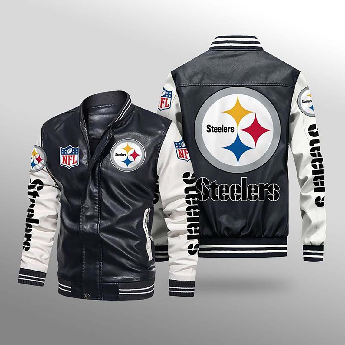 Up To 25% OFF Men's Pittsburgh Steelers Leather Jacket Limited Edition –  Footballfan365