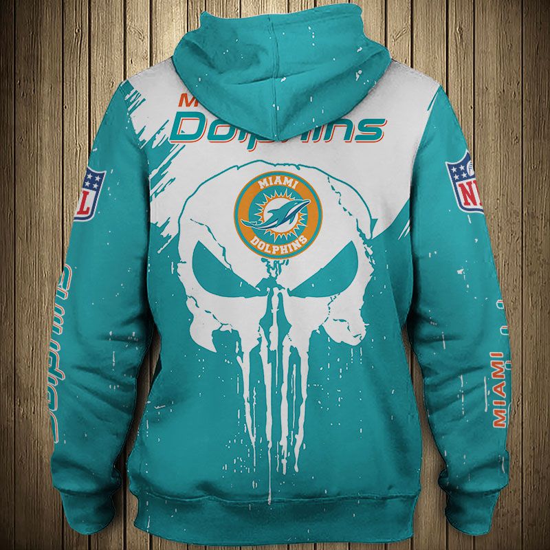 20% SALE OFF Miami Dolphins Zip Up Hoodies 3D Sweatshirt Pullover