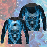 20% OFF Carolina Panthers Skull Hoodies Smoke For Men