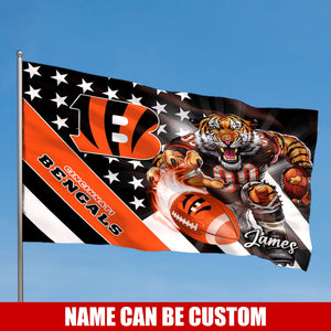 The Best Cheap Cincinnati Bengals Flag Mascot Custom Name