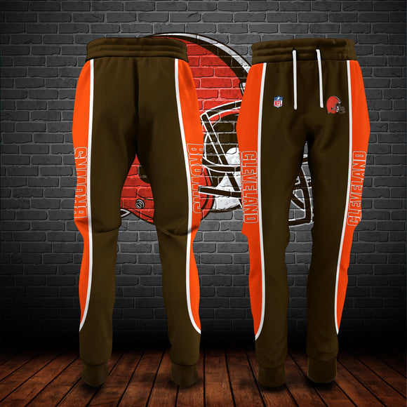 15% OFF Cleveland Browns Sweatpants Large Stripe - Only Week