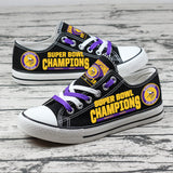 Lowest Price Custom Minnesota Vikings Shoes Super Bowl Champions