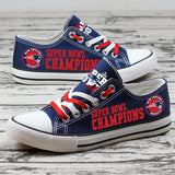 [Best Selling] Custom New England Patriots Shoes Super Bowl Champion No2