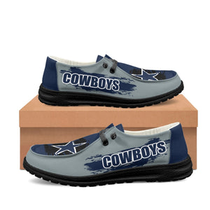 15% OFF Best Dallas Cowboys Shoes Mens Women's - Loafers Style