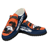 15% OFF Best Denver Broncos Shoes Mens Women's - Loafers Style