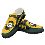 15% OFF Best Green Bay Packers Shoes Mens Women's - Loafers Style