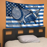 Indianapolis Colts Flag American Stars & Stripes Custom Name