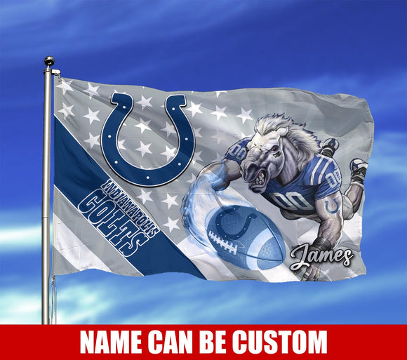 The Best Cheap Indianapolis Colts Flag Mascot Custom Name