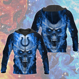 20% OFF Indianapolis Colts Skull Hoodies Smoke For Men