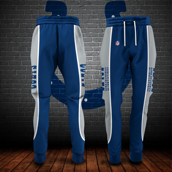 15% OFF Indianapolis Colts Sweatpants Large Stripe - Only Week