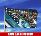 The Best Cheap Jacksonville Jaguars Flag Mascot Custom Name