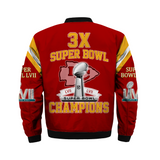 Kansas City Chiefs Super Bowl Jacket LVII - 3X Super Bowl