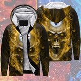 18% OFF Men's Pittsburgh Steelers Fleece Jacket, Skull Jacket - Only Today