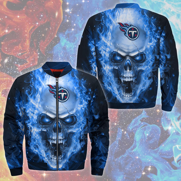 17% OFF Men's Tennessee Titans Skull Jacket - Hurry! Offer End Soon