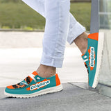 Best Miami Dolphins Shoes Mens Women's - Loafers Style