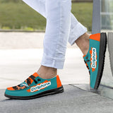 Best Miami Dolphins Shoes Mens Women's - Loafers Style