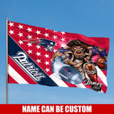 The Best Cheap New England Patriots Flag Mascot Custom Name