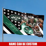 The Best Cheap New York Jets Flag Mascot Custom Name