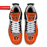 25% OFF Personalized Cincinnati Bengals Jordan Sneakers AJ04 - Now