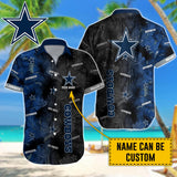 Personalized Dallas Cowboys Hawaiian Shirt Short Sleeves