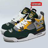 25% OFF Personalized Green Bay Packers Jordan Sneakers AJ04 - Now