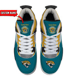 25% OFF Personalized Jacksonville Jaguars Jordan Sneakers AJ04 - Now