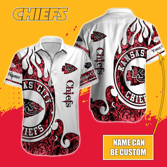 Personalized Kansas City Chiefs Shirts Real Tree Background