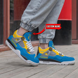 25% OFF Personalized Los Angeles Chargers Jordan Sneakers AJ04 - Now