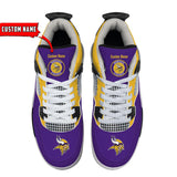 25% OFF Personalized Minnesota Vikings Jordan Sneakers AJ04 - Now