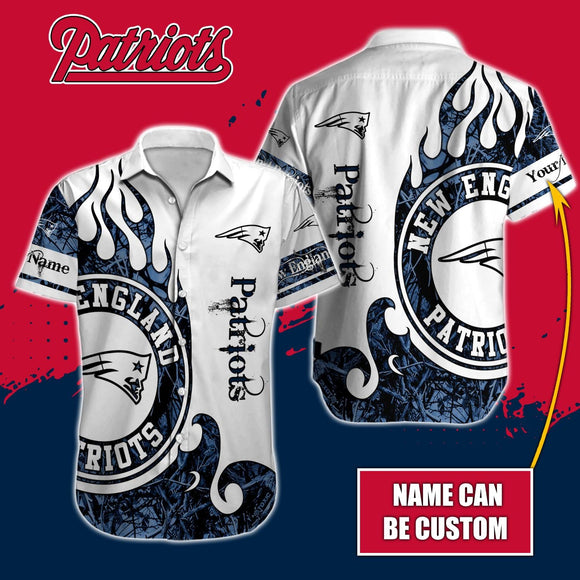 Personalized New England Patriots Shirts Real Tree Background