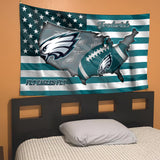 Philadelphia Eagles Flag American Stars & Stripes Custom Name