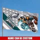 The Best Cheap Philadelphia Eagles Flag Mascot Custom Name