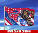 The Best Cheap Buffalo Bills Flag Mascot Custom Name