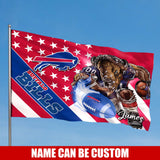 The Best Cheap Buffalo Bills Flag Mascot Custom Name