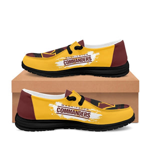 15% OFF Best Washington Commanders Hey Dude Shoes Style – Washington Commanders Loafers Shoes Lace Up