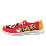 Kansas City Chiefs Shoes Mens Women's - Loafers Style