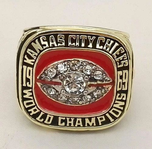 1969 Kansas City Chiefs Super Bowl Ring Replica
