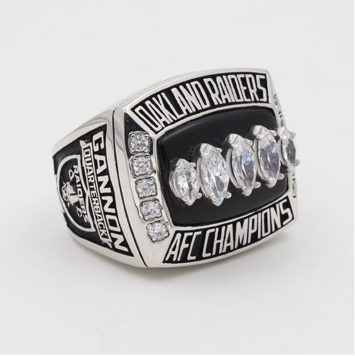 AFC 2002 Oakland Raiders Championship Ring 