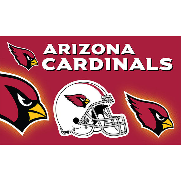 25% OFF Arizona Cardinals Flag 3x5 Helmet Design Banner - Only Today