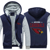 20% OFF Best Arizona Cardinals Fleece Jacket, Cowboys Winter Coats