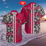 15% SALE OFF Arizona Cardinals Hawaiian Shirt Custom Name