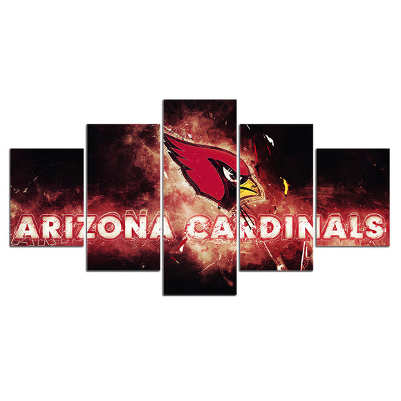 Up to 30% OFF Arizona Cardinals Wall Art Cool Logo Canvas Print