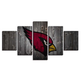 Up to 30% OFF Arizona Cardinals Wall Art Wooden Canvas Print