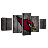 Up to 30% OFF Arizona Cardinals Wall Art Wooden Canvas Print