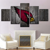 Up to 30% OFF Arizona Cardinals Wall Art Wooden Canvas Print