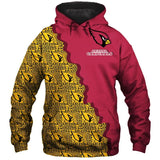 Up To 20% OFF Best Arizona Cardinals Zipper Hoodies Repeat Logo